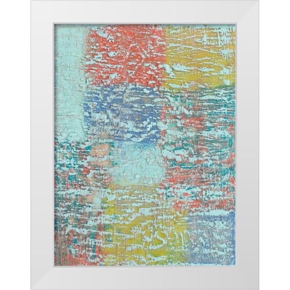Goldberger, Jennifer 12x14 White Modern Wood Framed Museum Art Print Titled - Bold Textures II