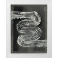 thumbnail image 1 of Goldberger, Jennifer 12x14 White Modern Wood Framed Museum Art Print Titled - Grey Linear Path I, 1 of 4