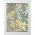 thumbnail image 1 of Goldberger, Jennifer 12x14 White Modern Wood Framed Museum Art Print Titled - Pretty Birds II, 1 of 4