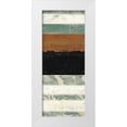 thumbnail image 1 of Goldberger, Jennifer 12x24 White Modern Wood Framed Museum Art Print Titled - Acanthus Abstraction I, 1 of 4
