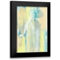 thumbnail image 1 of Goldberger, Jennifer 13x18 Black Modern Framed Museum Art Print Titled - Turquoise Transparency II, 1 of 5