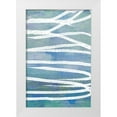 thumbnail image 1 of Goldberger, Jennifer 13x18 White Modern Wood Framed Museum Art Print Titled - Pastel Gradient II, 1 of 4