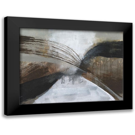 Goldberger, Jennifer 14x12 Black Modern Framed Museum Art Print Titled - Clouded Vortex I