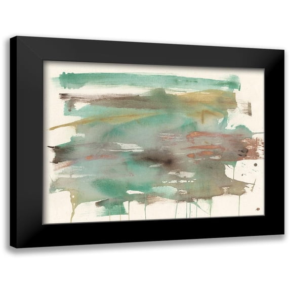 Goldberger, Jennifer 14x12 Black Modern Framed Museum Art Print Titled - Mineral Splash II