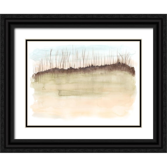 Goldberger, Jennifer 14x12 Black Ornate Wood Framed with Double Matting Museum Art Print Titled - Emerging Spring II