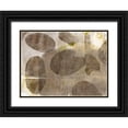 thumbnail image 1 of Goldberger, Jennifer 14x12 Black Ornate Wood Framed with Double Matting Museum Art Print Titled - River Rock II, 1 of 4