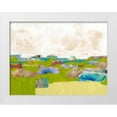 thumbnail image 1 of Goldberger, Jennifer 14x12 White Modern Wood Framed Museum Art Print Titled - Field Day I, 1 of 4