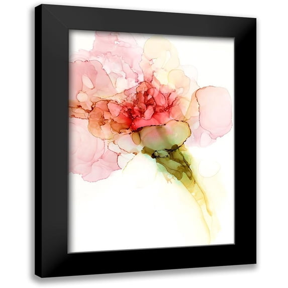 Goldberger, Jennifer 14x18 Black Modern Framed Museum Art Print Titled - Flower Passion II