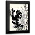 thumbnail image 1 of Goldberger, Jennifer 14x18 Black Modern Framed Museum Art Print Titled - Small Translucent Wildflowers IX, 1 of 5