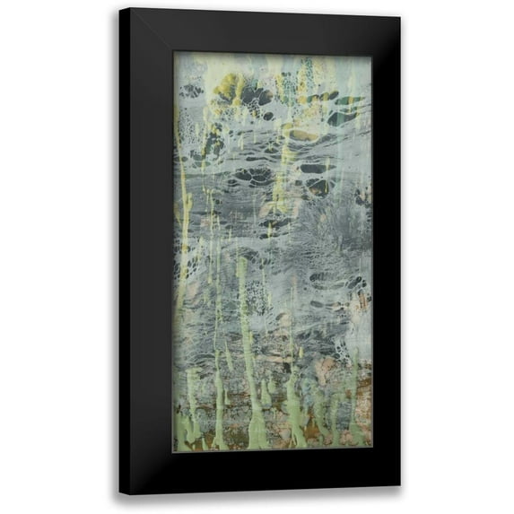 Goldberger, Jennifer 14x24 Black Modern Framed Museum Art Print Titled - Marbled Plane II