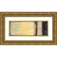 thumbnail image 1 of Goldberger, Jennifer 14x8 Gold Ornate Wood Framed with Double Matting Museum Art Print Titled - Winter Reverie V, 1 of 4