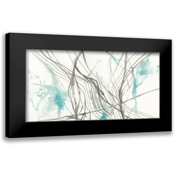 Goldberger, Jennifer 14x9 Black Modern Framed Museum Art Print Titled - Tendrils II