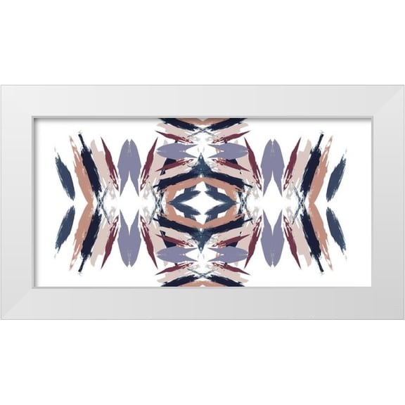 Goldberger, Jennifer 14x9 White Modern Wood Framed Museum Art Print Titled - Mirror Mirror I
