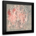 thumbnail image 1 of Goldberger, Jennifer 15x15 Black Modern Framed Museum Art Print Titled - Blush Kinesis II, 1 of 5