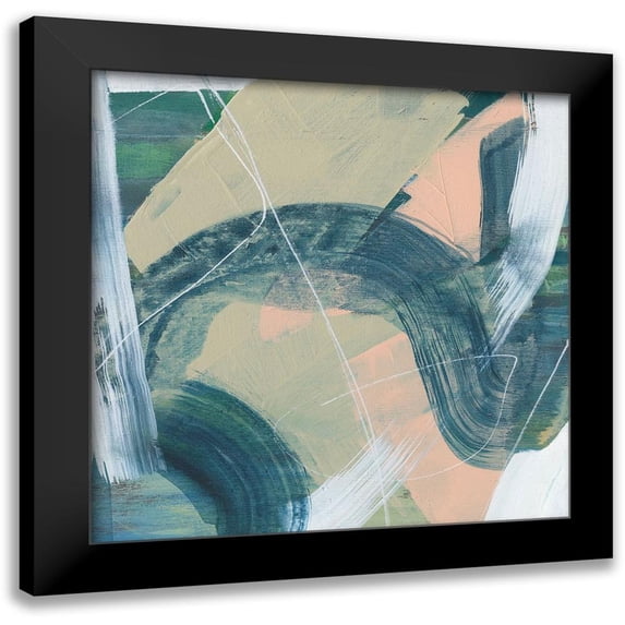 Goldberger, Jennifer 15x15 Black Modern Framed Museum Art Print Titled - Bubblegum Pop IX
