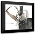 thumbnail image 1 of Goldberger, Jennifer 15x15 Black Modern Framed Museum Art Print Titled - Interlocked III, 1 of 5