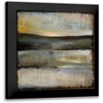 thumbnail image 1 of Goldberger, Jennifer 15x15 Black Modern Framed Museum Art Print Titled - Misty Horizon III, 1 of 5