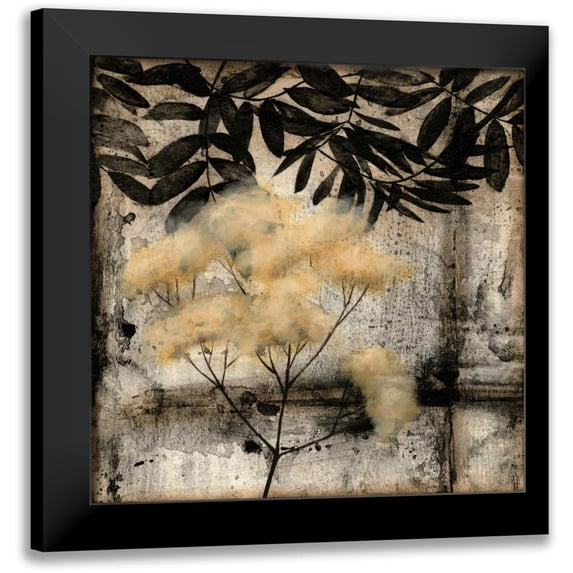 Goldberger, Jennifer 15x15 Black Modern Framed Museum Art Print Titled - Natures Breath III