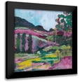thumbnail image 1 of Goldberger, Jennifer 15x15 Black Modern Framed Museum Art Print Titled - Ode to Gauguin IV, 1 of 5