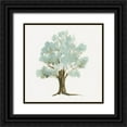 thumbnail image 1 of Goldberger, Jennifer 15x15 Black Ornate Wood Framed with Double Matting Museum Art Print Titled - Mint Tree II, 1 of 4