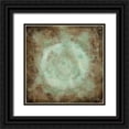 thumbnail image 1 of Goldberger, Jennifer 15x15 Black Ornate Wood Framed with Double Matting Museum Art Print Titled - Nebulous II, 1 of 4