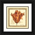 thumbnail image 1 of Goldberger, Jennifer 15x15 Black Ornate Wood Framed with Double Matting Museum Art Print Titled - Tulip Study VII, 1 of 4