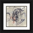 thumbnail image 1 of Goldberger, Jennifer 15x15 Black Ornate Wood Framed with Double Matting Museum Art Print Titled - White-Out I, 1 of 4