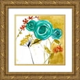 thumbnail image 1 of Goldberger, Jennifer 15x15 Gold Ornate Wood Framed with Double Matting Museum Art Print Titled - Painted Whimsy V, 1 of 4