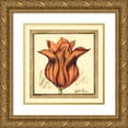 thumbnail image 1 of Goldberger, Jennifer 15x15 Gold Ornate Wood Framed with Double Matting Museum Art Print Titled - Tulip Study VI, 1 of 4
