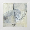 thumbnail image 1 of Goldberger, Jennifer 15x15 White Modern Wood Framed Museum Art Print Titled - Cool Neutral Loops II, 1 of 4