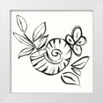 thumbnail image 1 of Goldberger, Jennifer 15x15 White Modern Wood Framed Museum Art Print Titled - Shell Scrawl I, 1 of 4