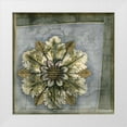 thumbnail image 1 of Goldberger, Jennifer 15x15 White Modern Wood Framed Museum Art Print Titled - Small Rosette and Damask I, 1 of 4