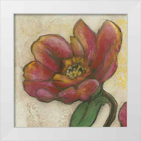 Goldberger, Jennifer 15x15 White Modern Wood Framed Museum Art Print Titled - Tulip Poplar I