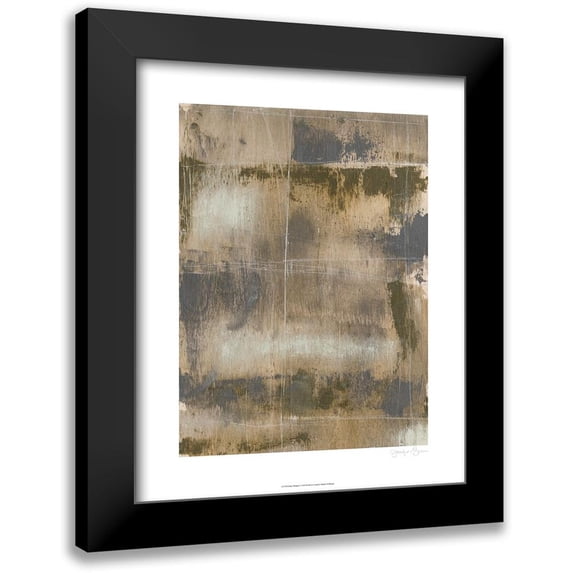 Goldberger, Jennifer 15x18 Black Modern Framed Museum Art Print Titled - Dusty Whisper I