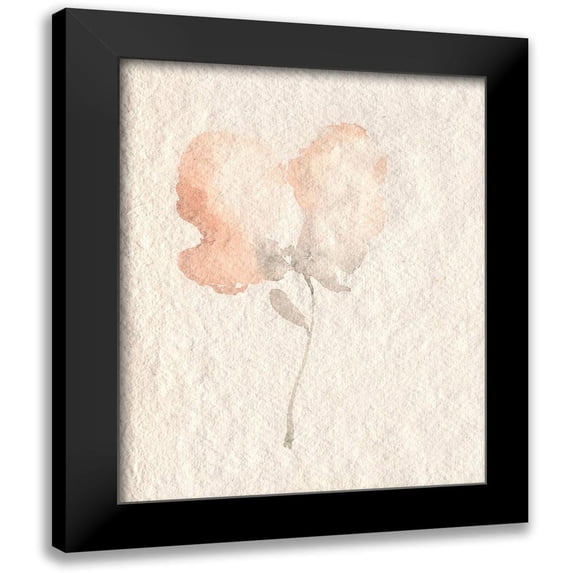 Goldberger, Jennifer 15x18 Black Modern Framed Museum Art Print Titled - Fleur Petite I