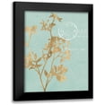 thumbnail image 1 of Goldberger, Jennifer 15x18 Black Modern Framed Museum Art Print Titled - Golden Leaves I, 1 of 5