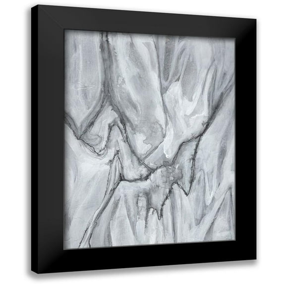 Goldberger, Jennifer 15x18 Black Modern Framed Museum Art Print Titled - Marbled White I