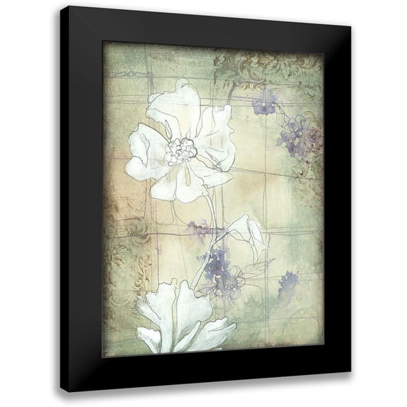 Goldberger, Jennifer 15x18 Black Modern Framed Museum Art Print Titled - Poppy Whisper II