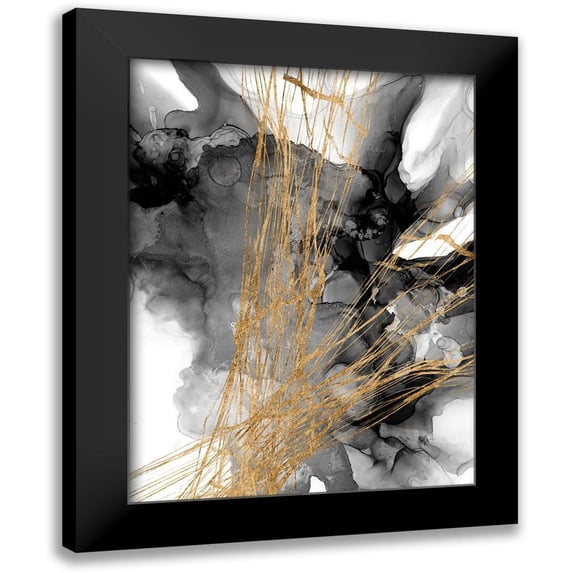 Goldberger, Jennifer 15x18 Black Modern Framed Museum Art Print Titled - Webbing I