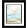 thumbnail image 1 of Goldberger, Jennifer 15x18 Black Ornate Wood Framed with Double Matting Museum Art Print Titled - Clouds over the Marsh II, 1 of 4