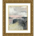 thumbnail image 1 of Goldberger, Jennifer 15x18 Gold Ornate Wood Framed with Double Matting Museum Art Print Titled - Blush Horizon I, 1 of 4
