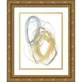 thumbnail image 1 of Goldberger, Jennifer 15x18 Gold Ornate Wood Framed with Double Matting Museum Art Print Titled - Interlock I, 1 of 4