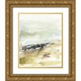 thumbnail image 1 of Goldberger, Jennifer 15x18 Gold Ornate Wood Framed with Double Matting Museum Art Print Titled - Moody Moor II, 1 of 4