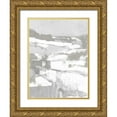 thumbnail image 1 of Goldberger, Jennifer 15x18 Gold Ornate Wood Framed with Double Matting Museum Art Print Titled - Neutral Fields I, 1 of 4