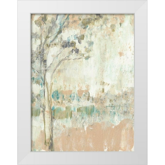 Goldberger, Jennifer 15x18 White Modern Wood Framed Museum Art Print Titled - Ethereal Tree I