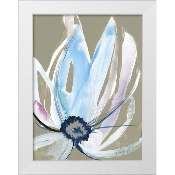 Goldberger, Jennifer 15x18 White Modern Wood Framed Museum Art Print Titled - Floral Focus I