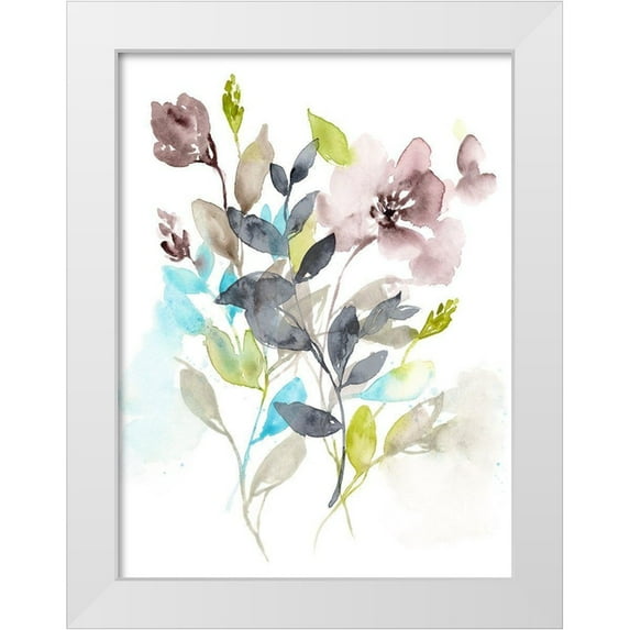 Goldberger, Jennifer 15x18 White Modern Wood Framed Museum Art Print Titled - Flowers in the Mix II