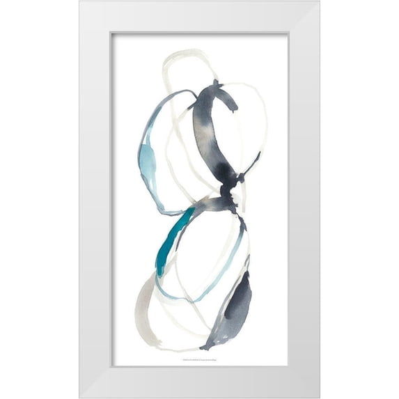Goldberger, Jennifer 15x24 White Modern Wood Framed Museum Art Print Titled - Coil II