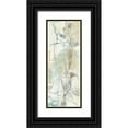 thumbnail image 1 of Goldberger, Jennifer 15x32 Black Ornate Wood Framed with Double Matting Museum Art Print Titled - Contour Stem II, 1 of 4