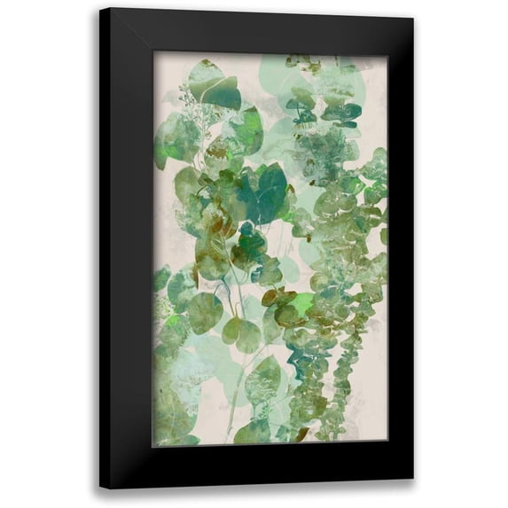 Goldberger, Jennifer 16x24 Black Modern Framed Museum Art Print Titled - Watercolor Eucalyptus II